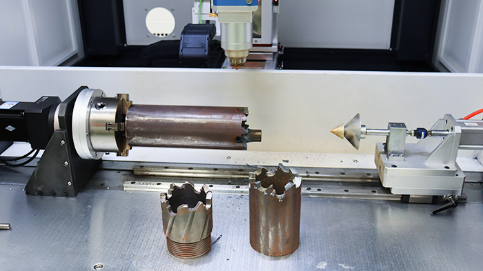 金剛石復合片鉆頭激光切割機切割樣品